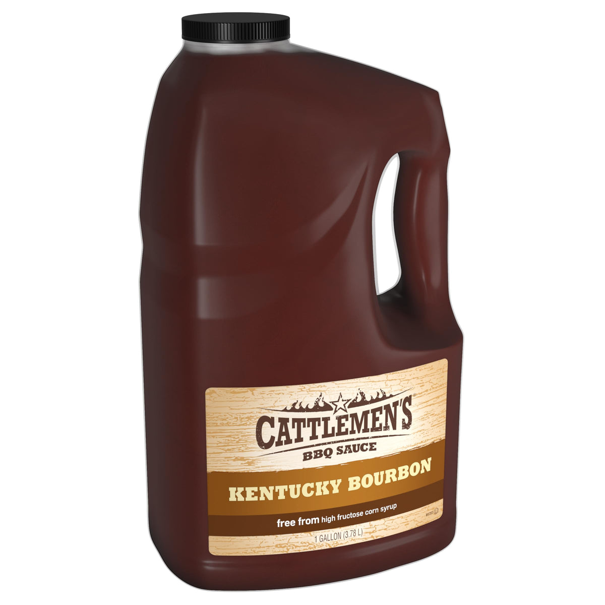 Cattlemen's Kentucky Bourbon BBQ Sauce, 1 Gal – Rich Smoky Flavor for Ribs, Chicken & Steak