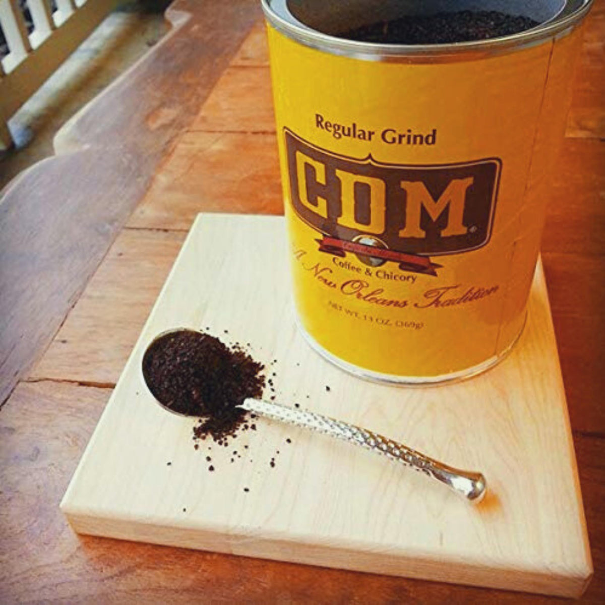 CDM Ground Coffee & Chicory Automatic Drip – 13oz Bag (Pack of 4)