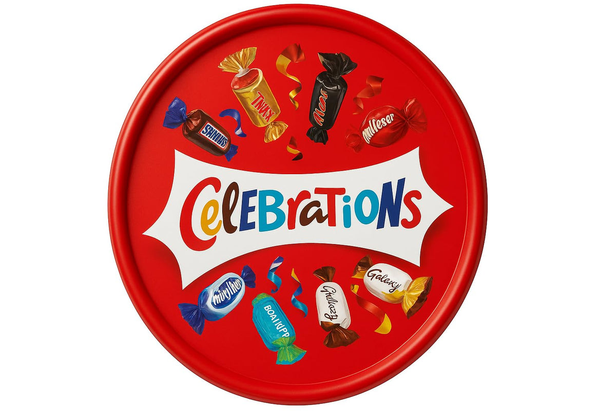 Celebrations Chocolate Tub 500g – Assorted Mars Mini Chocolates
