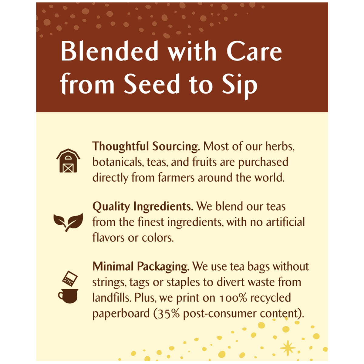 Celestial Seasonings Fireside Vanilla Spice Herbal Tea – Caffeine Free, 6-Pack