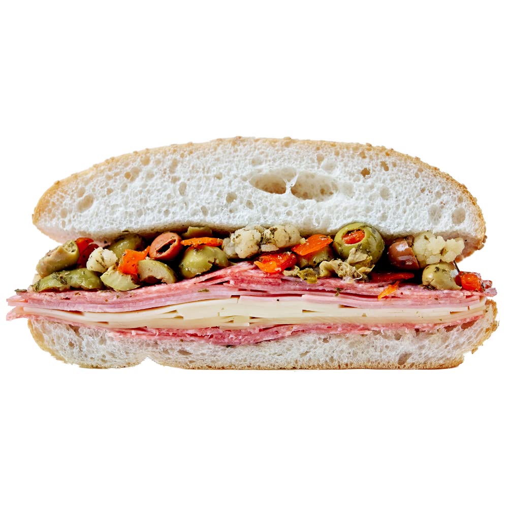Central Grocery Olive Salad – 32 oz (Pack of 2) | Authentic Muffuletta Flavor & Versatile Topping
