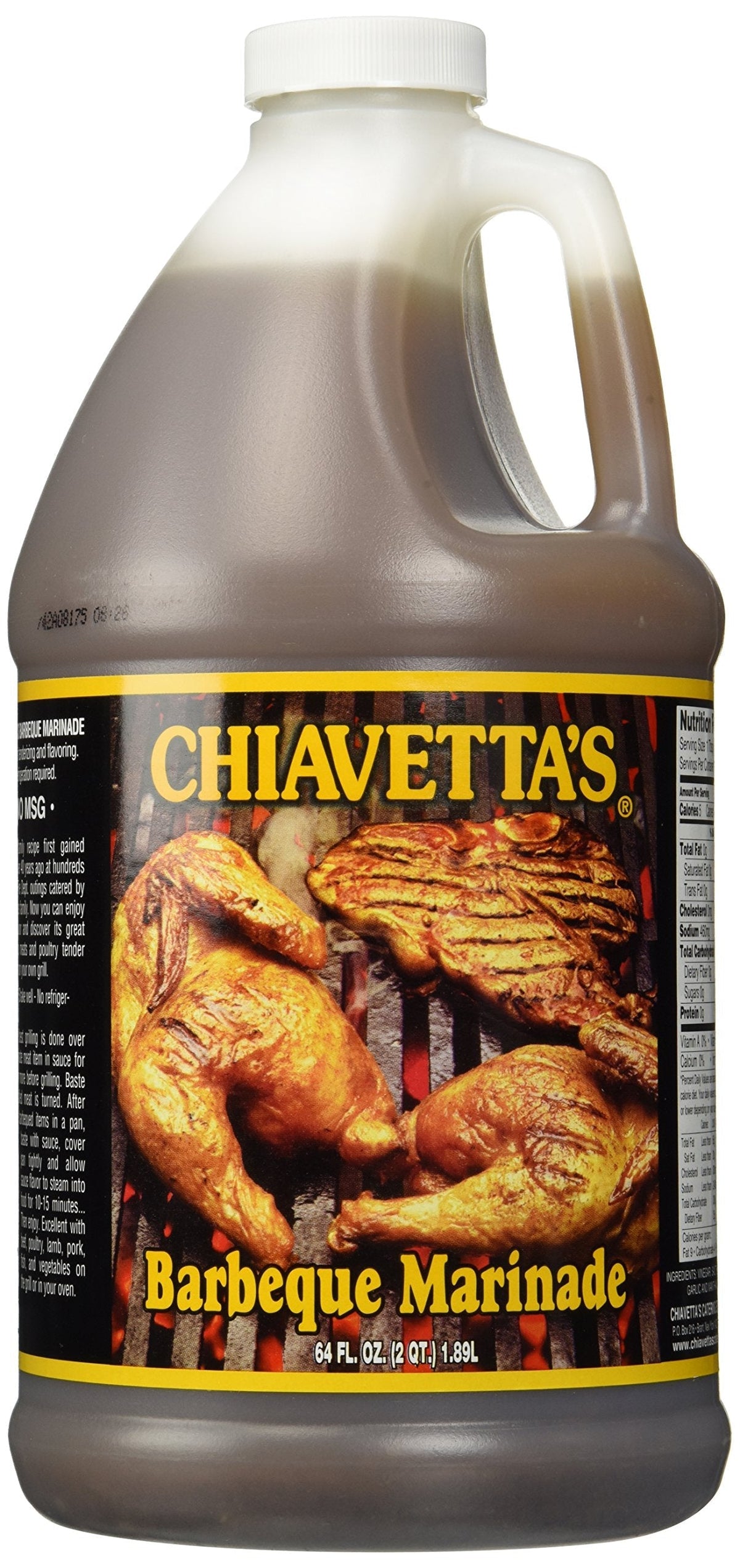 Chiavetta's Buffalo's Own Marinade 64 oz – Buffalo-Style BBQ Marinade for Chicken