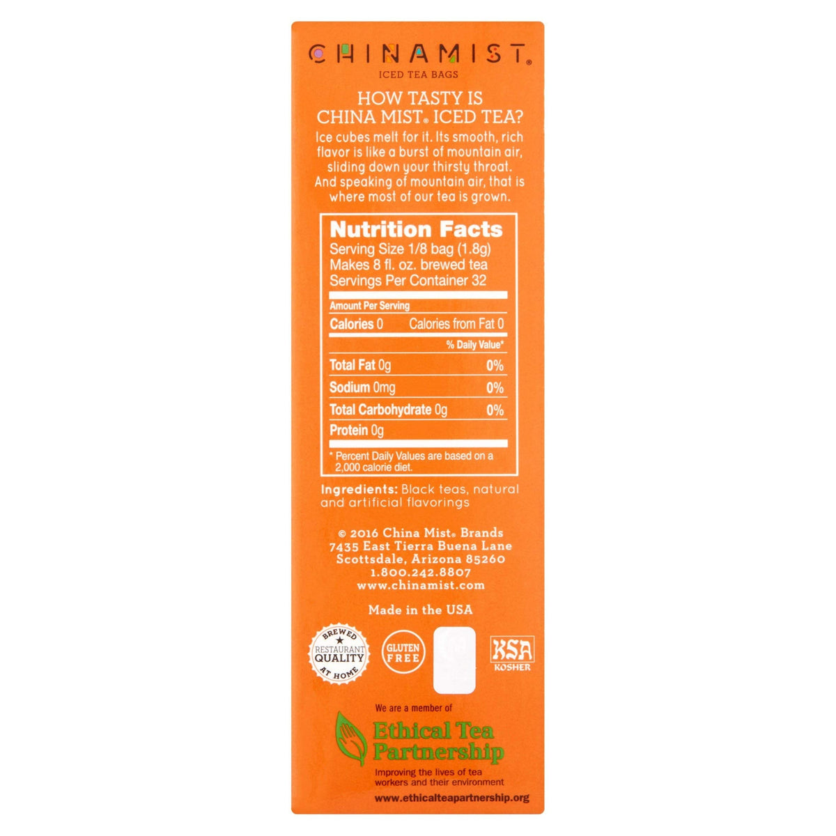 China Mist Passion Fruit Black Tea Bags for Iced Tea – 3 Pack | CHINAMIST