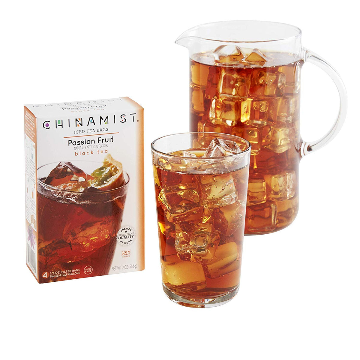 China Mist Passion Fruit Black Tea Bags for Iced Tea – 3 Pack | CHINAMIST