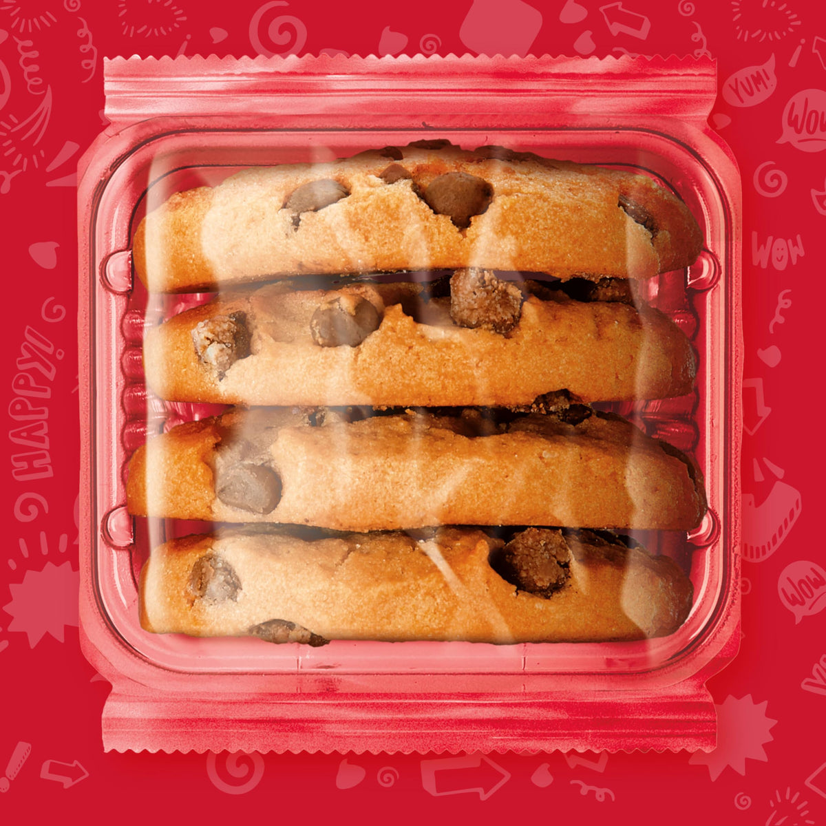 CHIPS AHOY! Fresh Stacks Chewy Chocolate Chip Cookies – Bulk Travel Snacks, 6 Boxes (24 Multi Snack Packs)