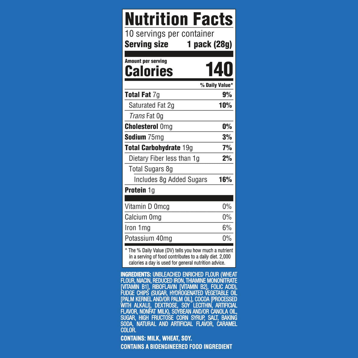 CHIPS AHOY! Mini Original Chocolate Chip Cookies – 40 Snack Packs (4 Boxes)