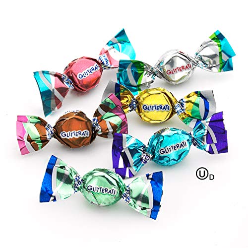 Chipurnoi Glitterati Mint Medley – Italian Mini Candies (800 Count) Vegan & Gluten Free