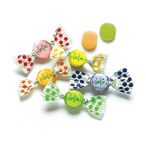 Chipurnoi Puntini Fruit Assortment — Italian Gourmet Chewy Jujubes, Vegan, Gluten Free, 14 oz