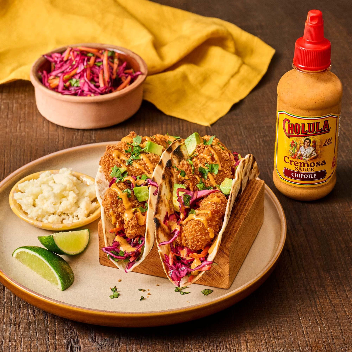 Cholula Chipotle Cremosa Sauce - Creamy Smoky Chipotle, Medium Heat | 8 fl oz (Pack of 6)
