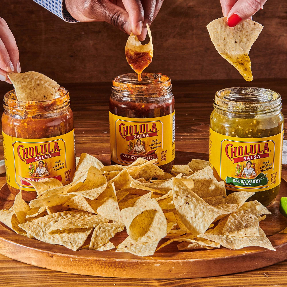 Cholula Smoky Chipotle Salsa, 12 oz (Pack of 6) | Bold Smoky Chipotle Flavor for Tacos & More