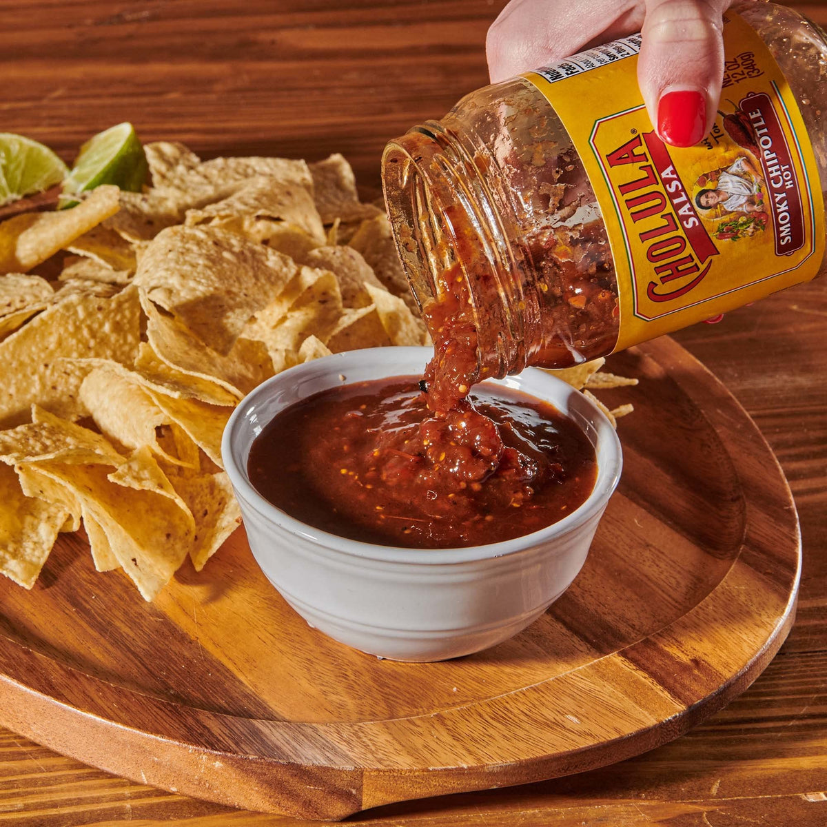 Cholula Smoky Chipotle Salsa, 12 oz (Pack of 6) | Bold Smoky Chipotle Flavor for Tacos & More