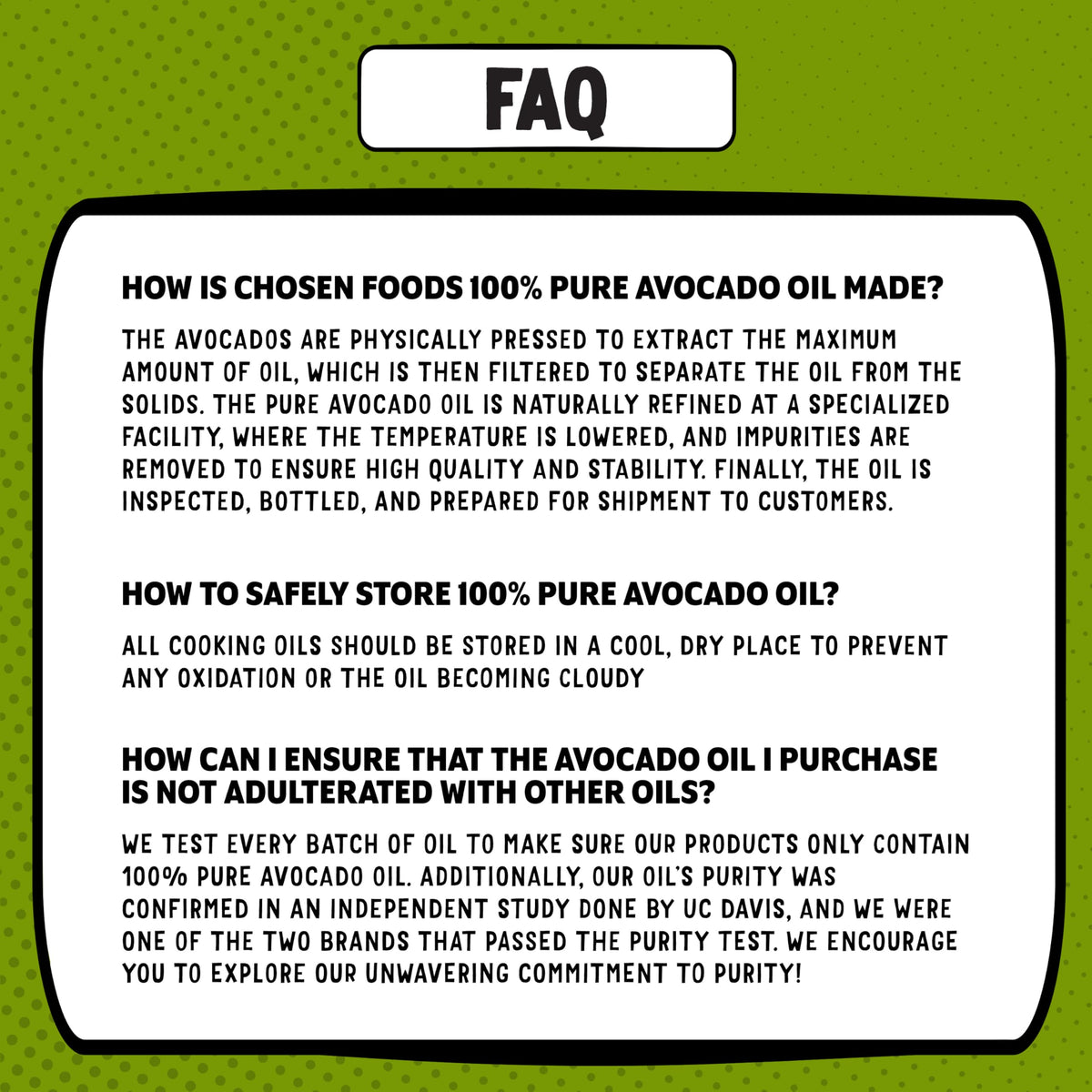 Chosen Foods Avocado Oil – 100% Pure, 1.75L, High Smoke Point (500°F)