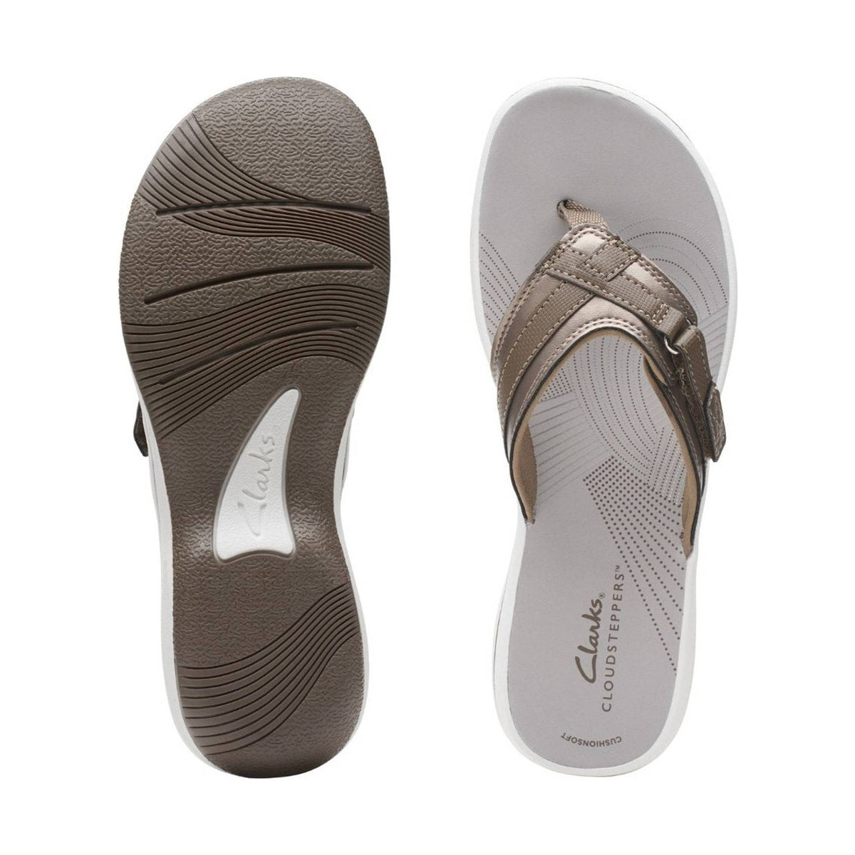 Clarks Women's Breeze Sea - Pewter