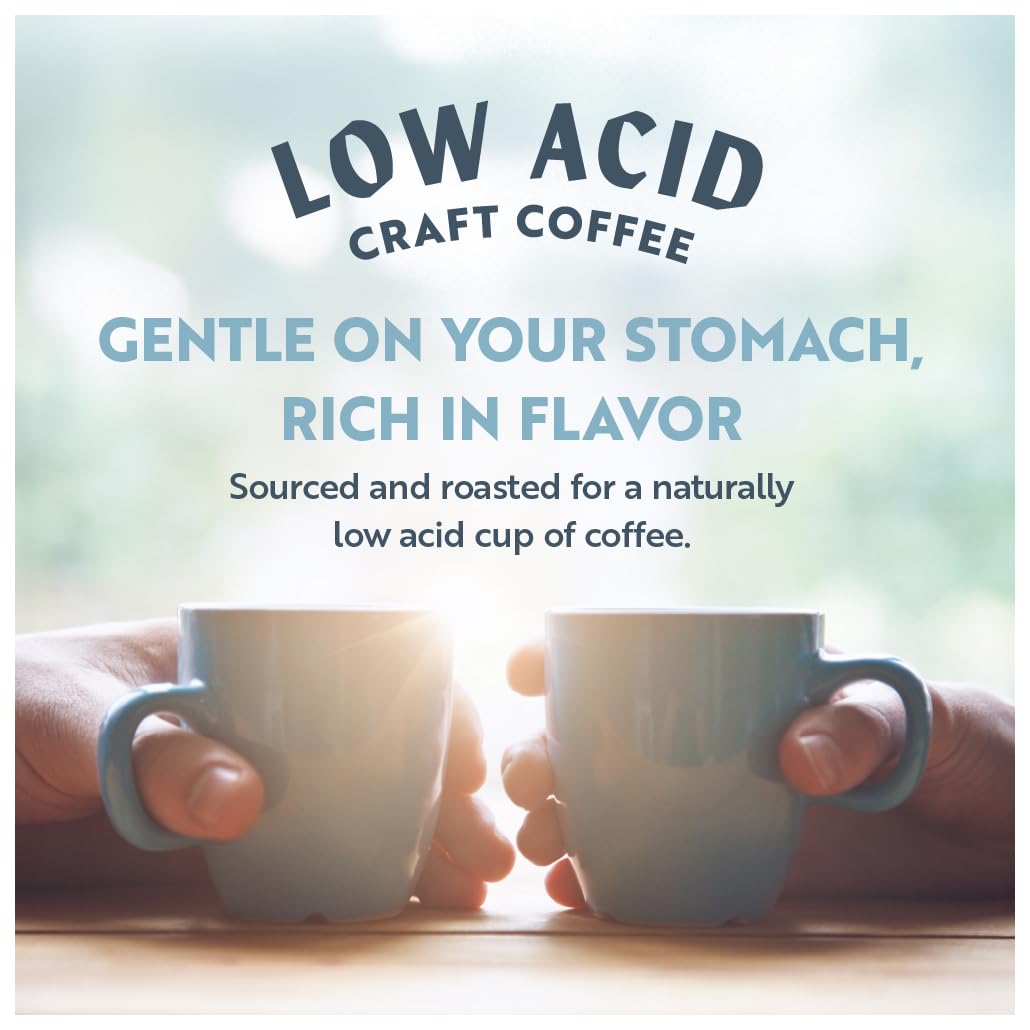 Clean Coffee Co. Low Acid Espresso Roast – Sumatra Blend, Mold & Toxin Tested, Dark Chocolate & Caramel Notes, 12 oz Whole Bean