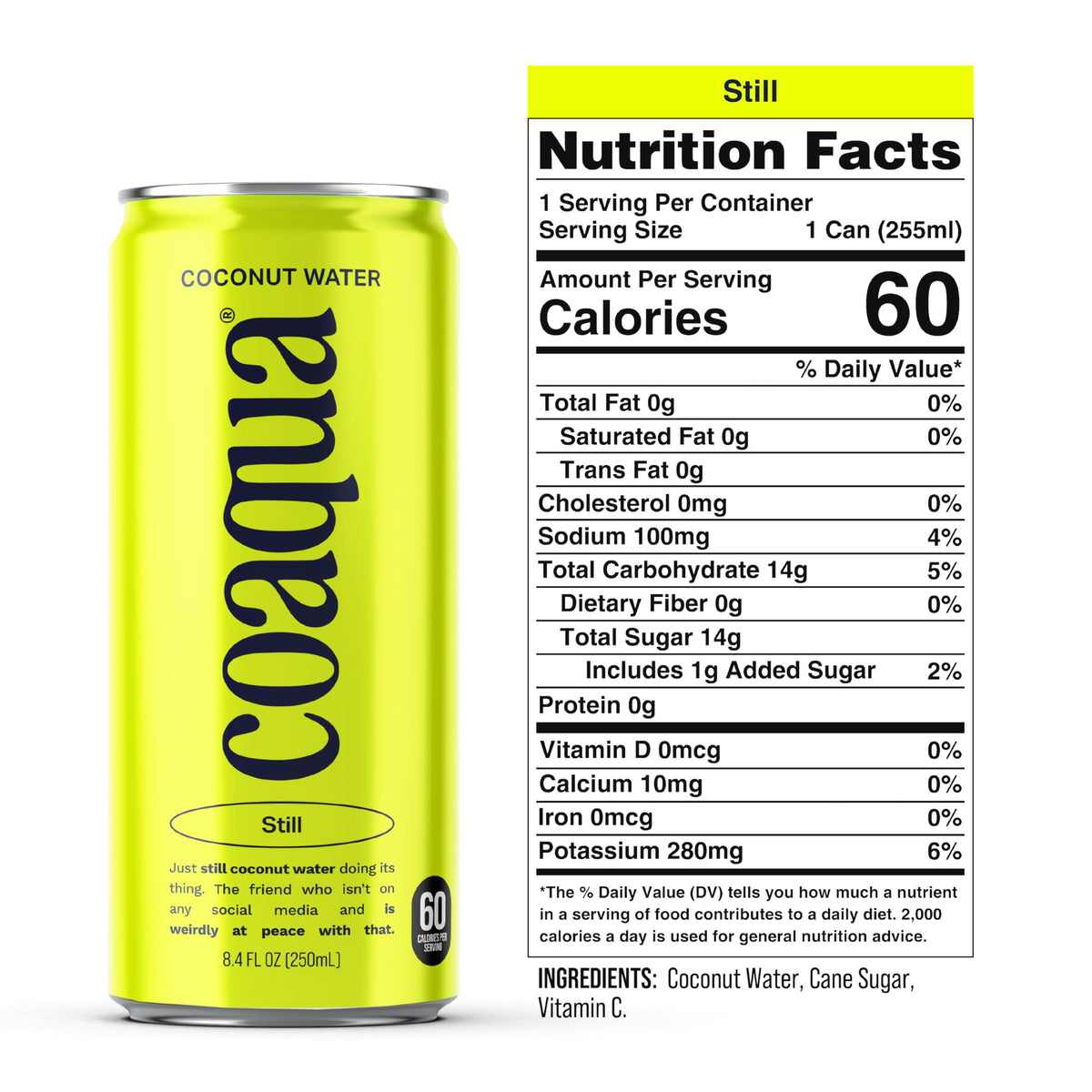 CoAqua Coconut Water 24 Pack – Pure Hydration, Natural Electrolytes