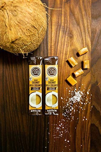 Coconut Cloud Salted Caramel Creamer Sticks – Dairy-Free, Vegan, Shelf-Stable
