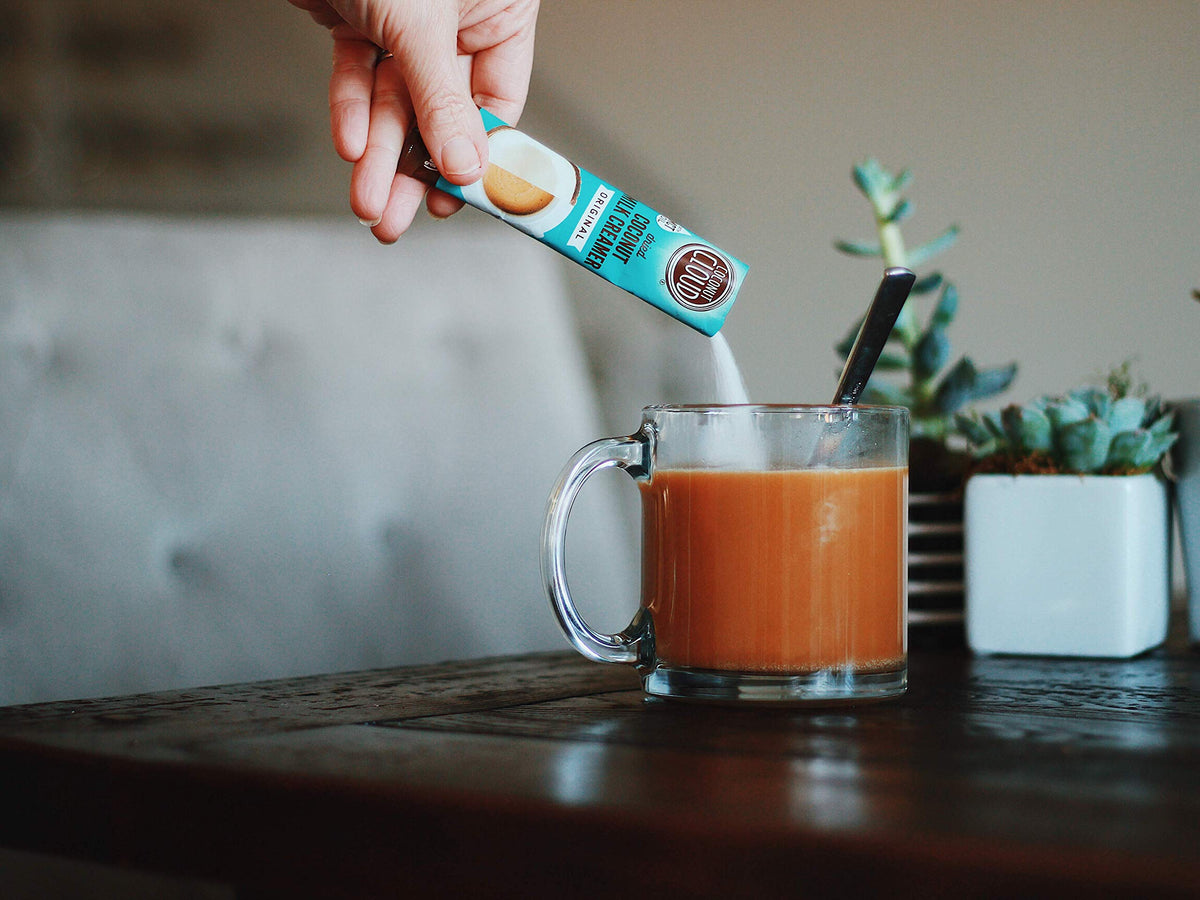 Coconut Cloud Dairy-Free Coffee Creamer — Shelf-Stable, 20 Sticks, Vegan & Gluten-Free
