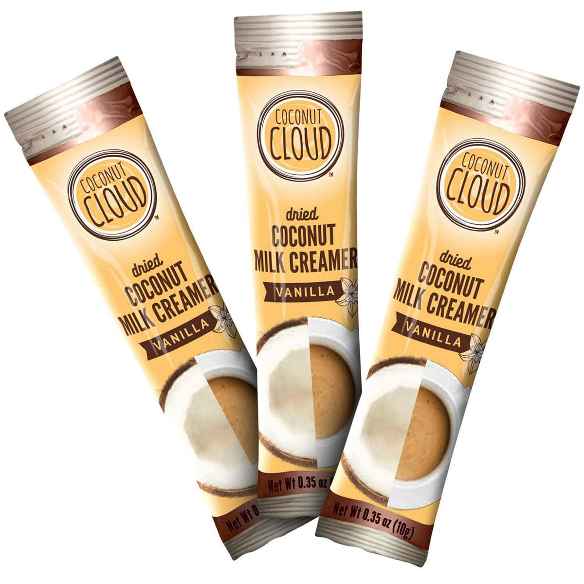 Coconut Cloud Dairy-Free Coffee Creamer – Vanilla (20 Sticks) | Vegan