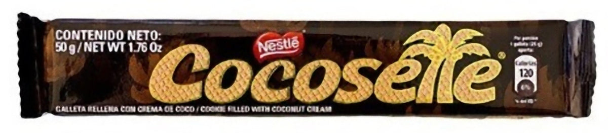 Cocosette Coconut Cream Wafer Cookies – Pack of 21 x 50 g (37 oz)