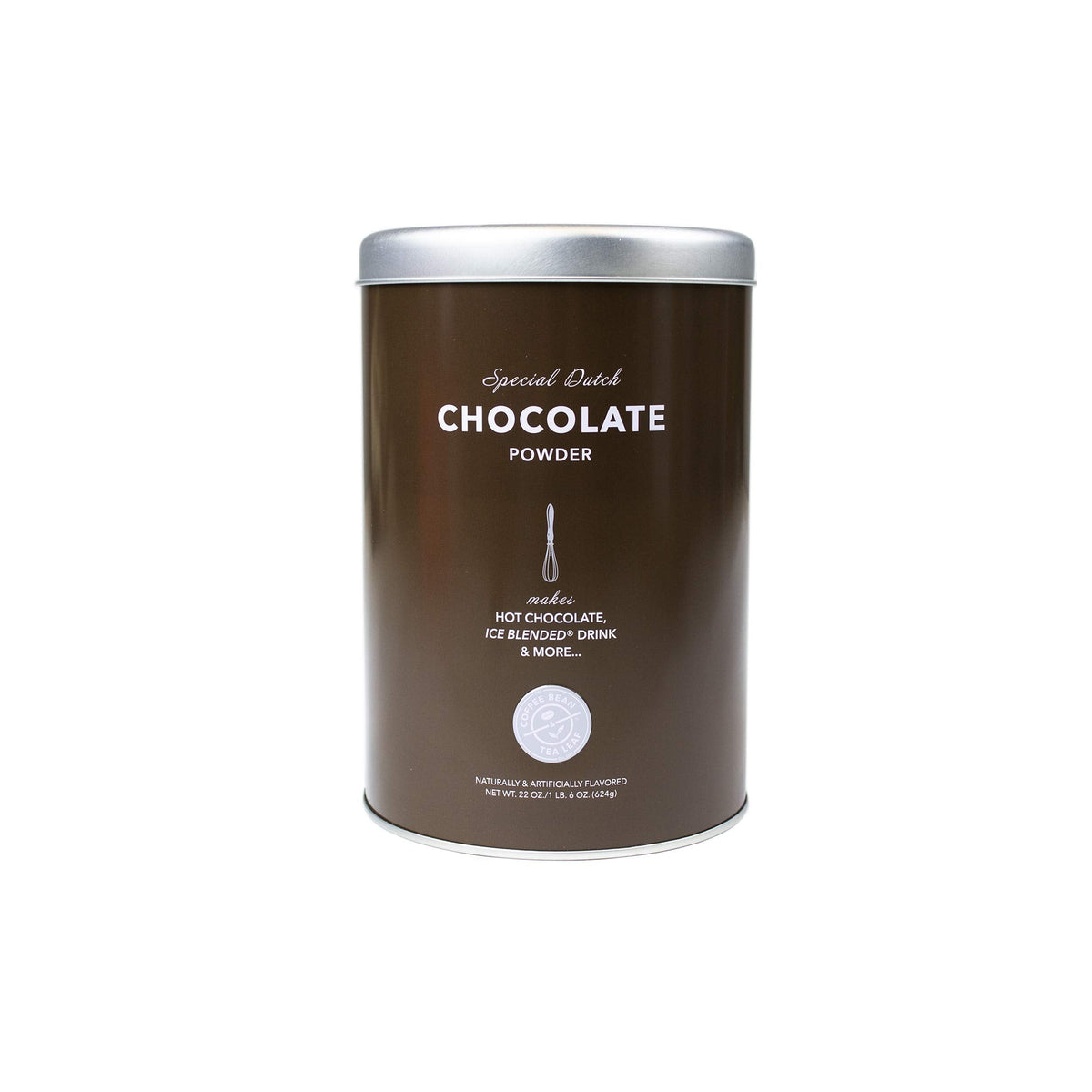 Coffee Bean & Tea Leaf Dutch Chocolate Creamer, 22oz Tin – for Coffee & Lattes