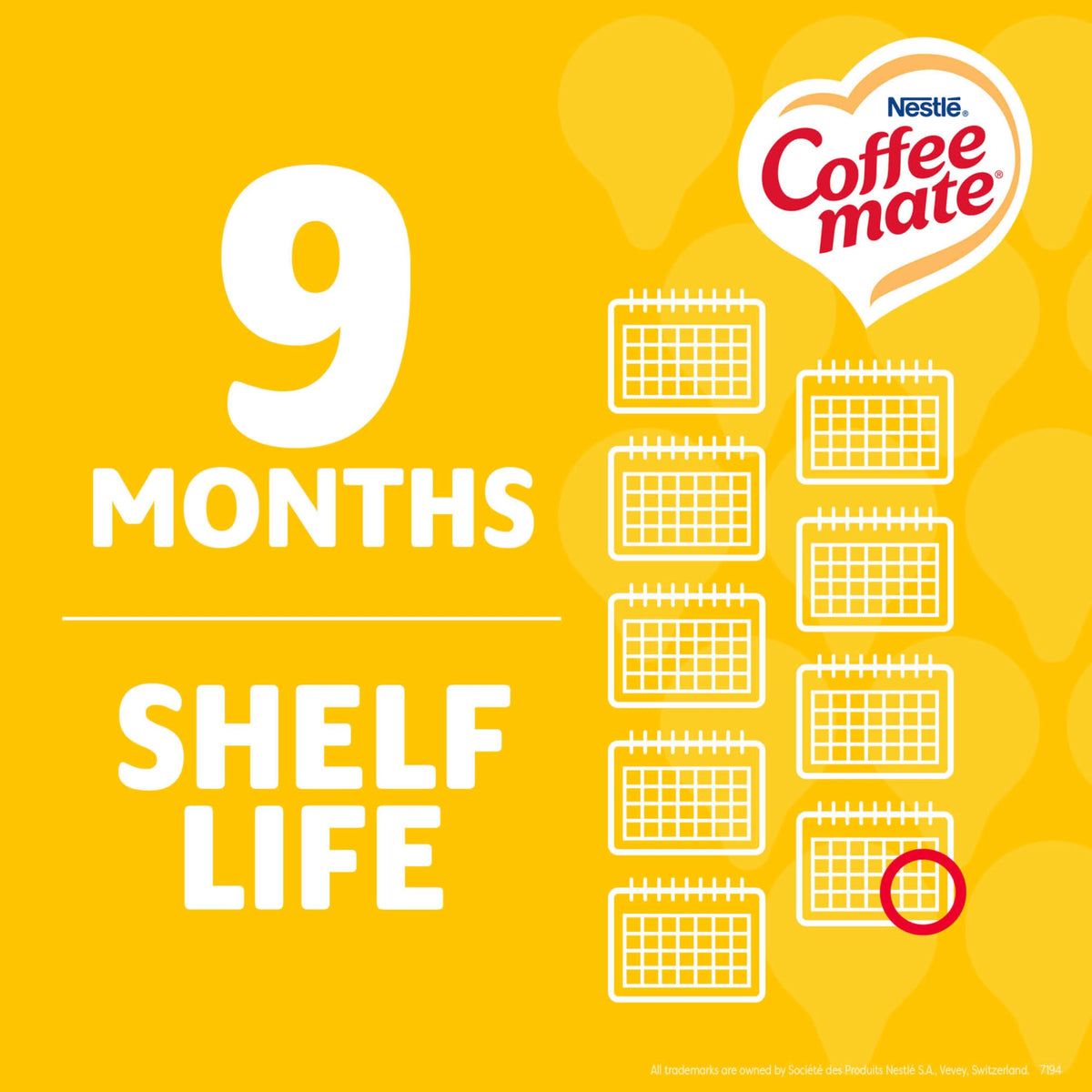 Coffee Mate Hazelnut Liquid Creamer Singles – Non-Dairy, Shelf-Stable, 180 Count