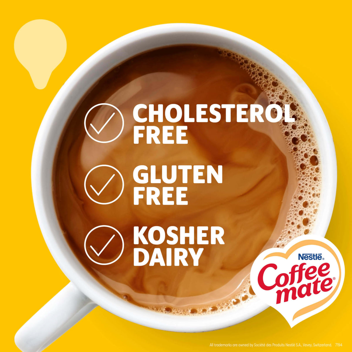 Coffee Mate Hazelnut Liquid Creamer Singles – Non-Dairy, Shelf-Stable, 180 Count