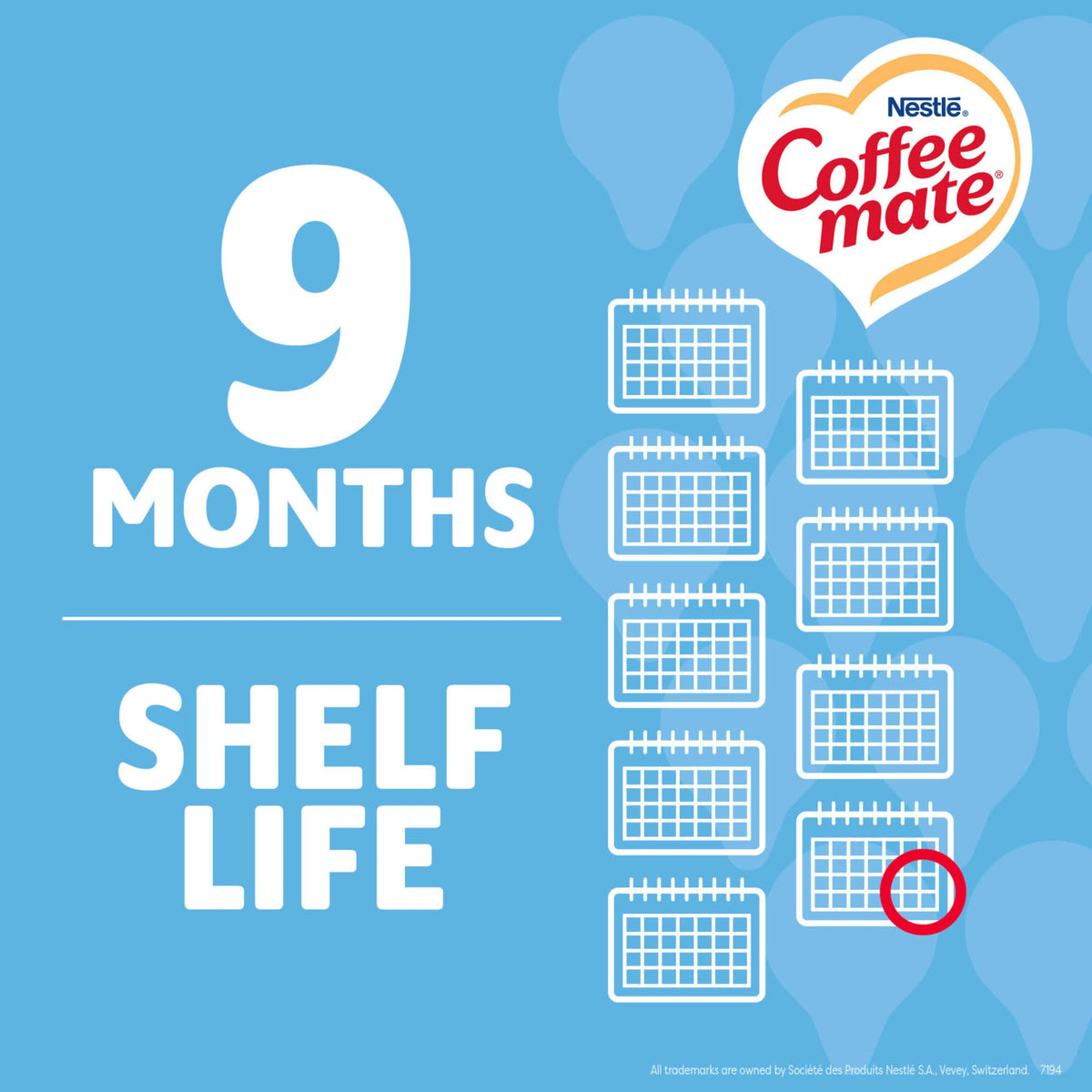 Coffee Mate French Vanilla Liquid Creamer Singles – 180 Pack (Non-Dairy)