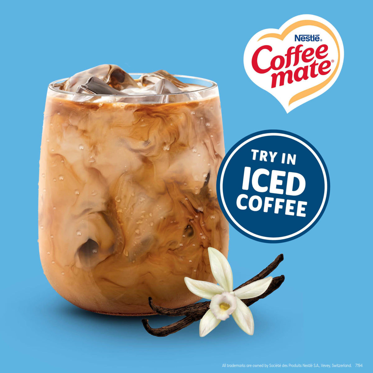 Coffee Mate French Vanilla Liquid Creamer Singles – 180 Pack (Non-Dairy)