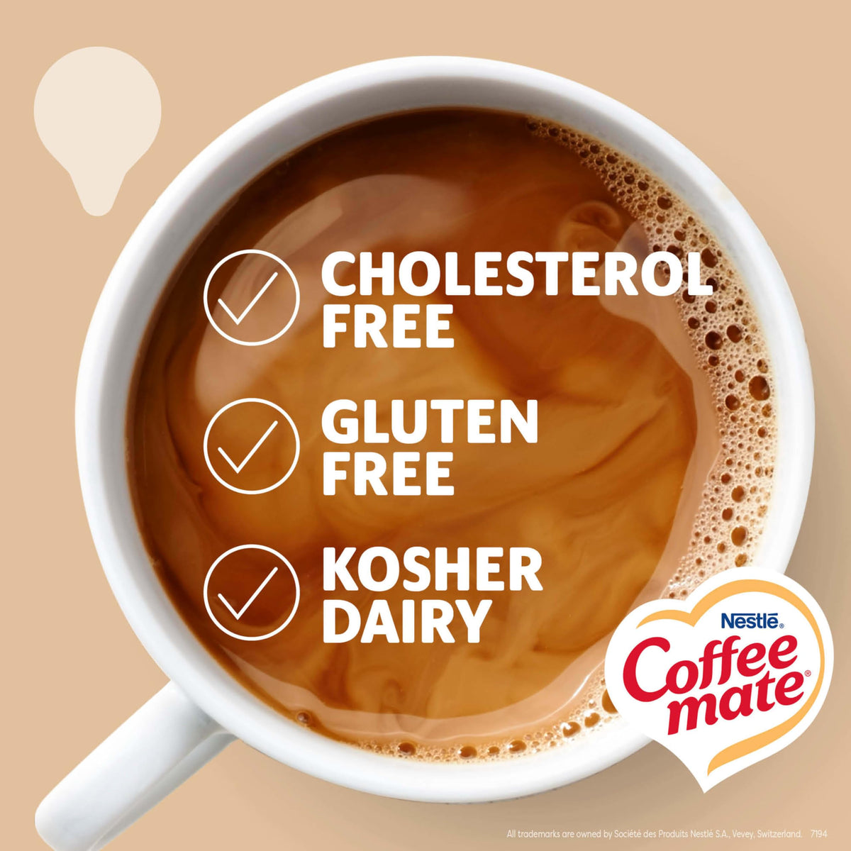 Coffee Mate Original Liquid Creamer Singles – Non-Dairy, Shelf-Stable, 0.375 fl oz, Pack of 200