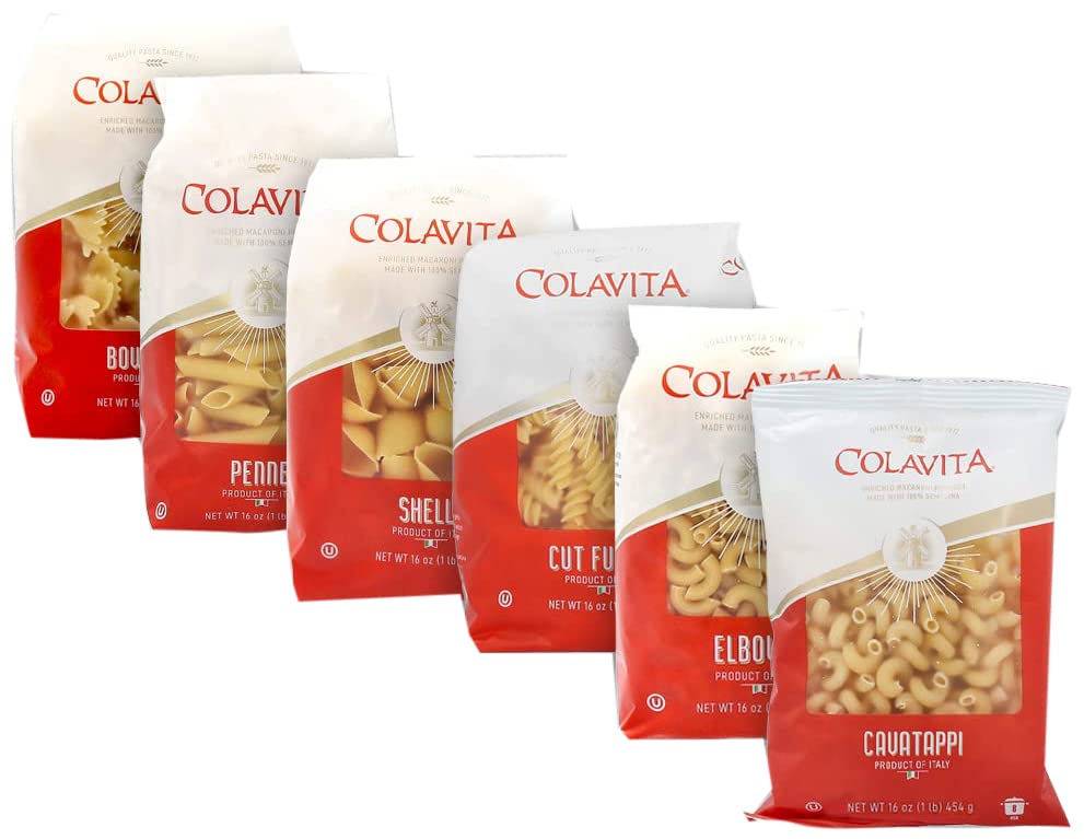 Colavita Pasta Variety Pack – 6-Pack of Authentic Italian Pasta