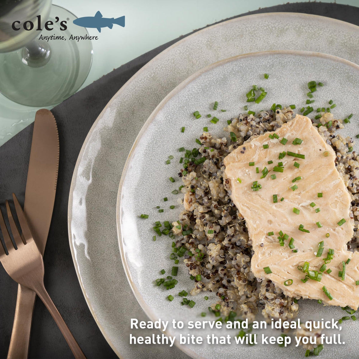 COLE'S Open & Eat Meals Variety Pack | 5.6 oz Hand-Packed Smoked Salmon & Trout