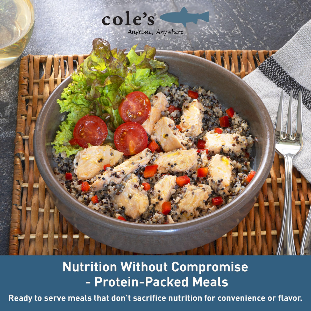 COLE'S Open & Eat Meals Variety Pack | 5.6 oz Hand-Packed Smoked Salmon & Trout