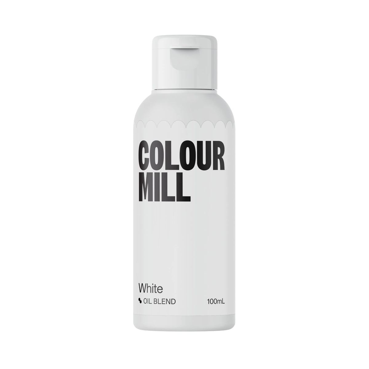 Colour Mill Oil-Based Food Coloring – White, 100 ml | Gluten-Free, Halal & Kosher Certified