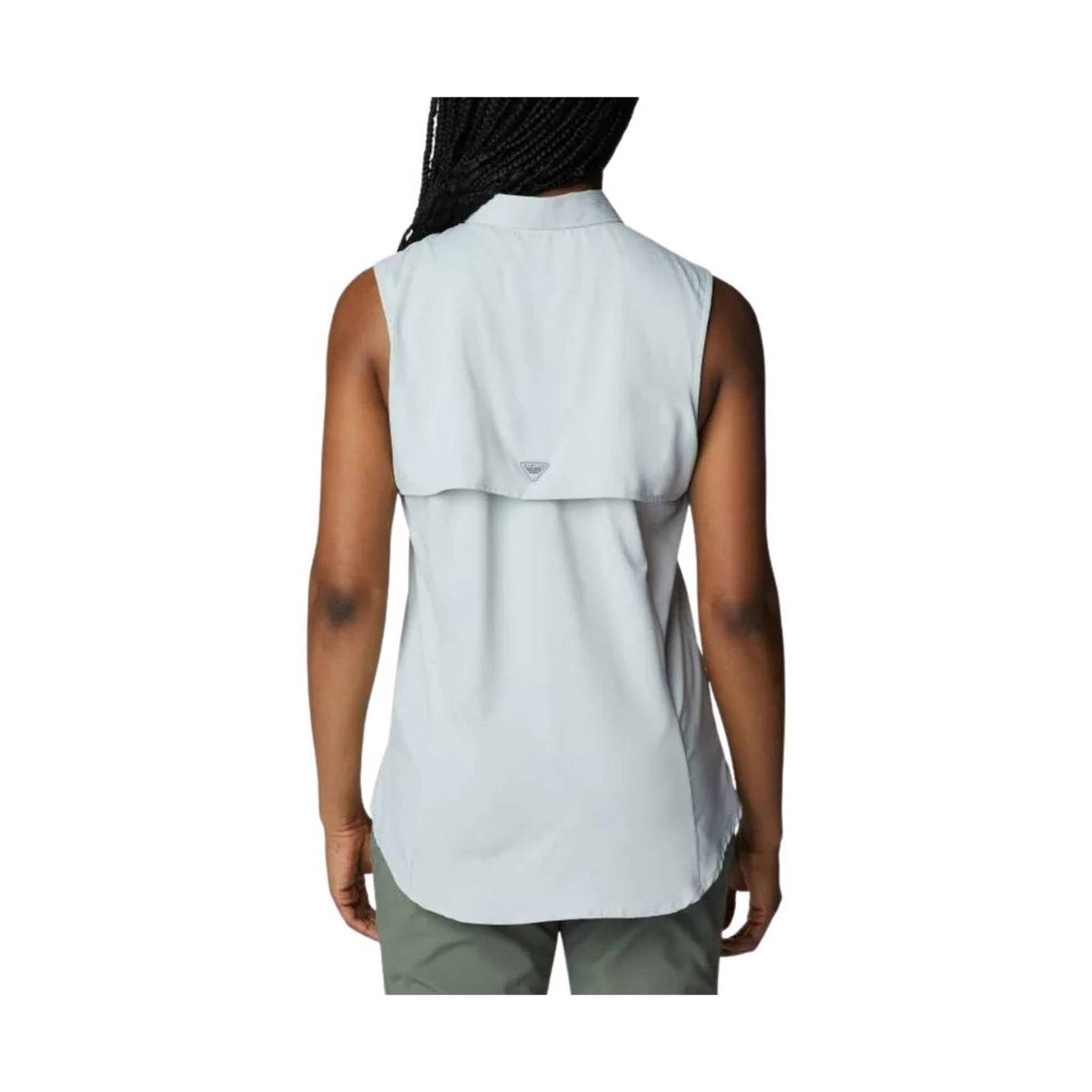 Columbia Women's PFG Tamiami Sleeveless Shirt - Cool Grey FINAL SALE