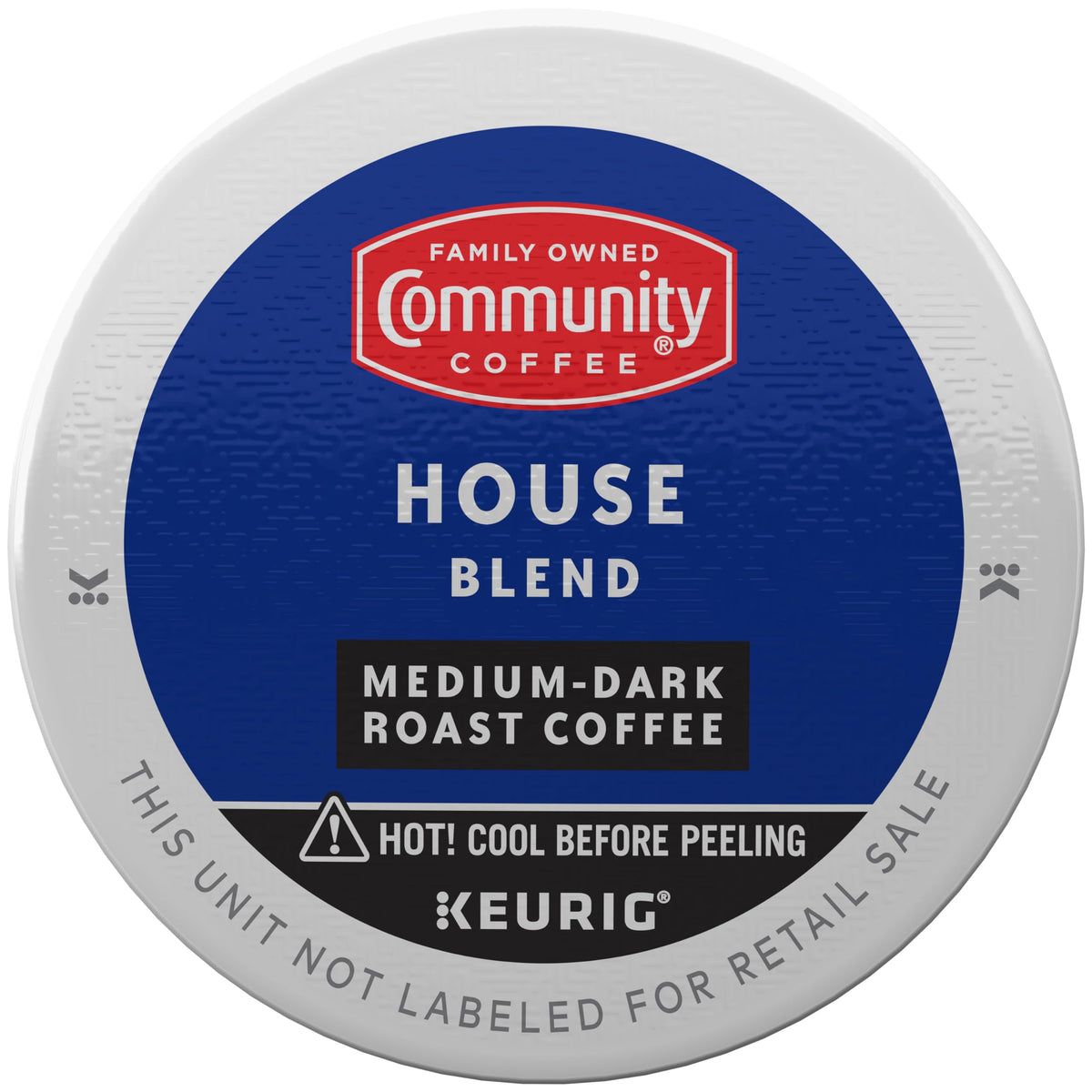 Community Coffee House Blend Medium-Dark Roast K-Cup Pods 32-Count