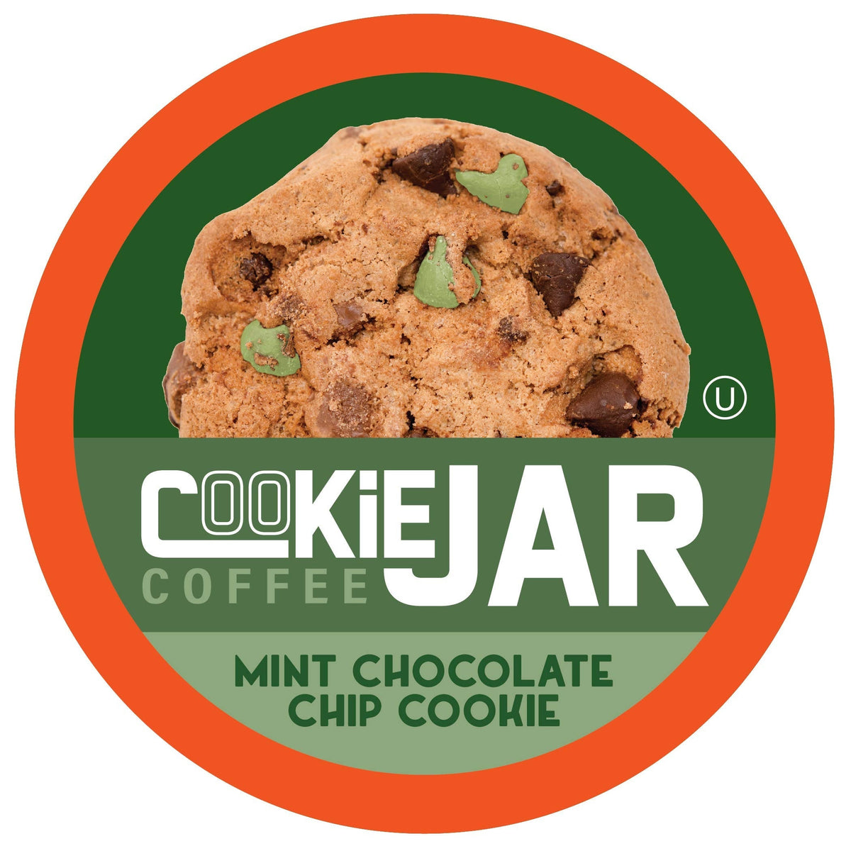 Cookie Jar Mint Chocolate Chip Coffee Pods for Keurig K-Cup, 40 Count