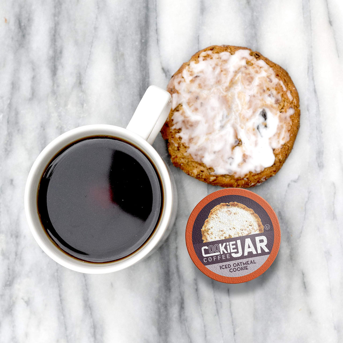 Cookie Jar Iced Oatmeal Coffee Pods – 40 Count for Keurig K-Cup Brewers