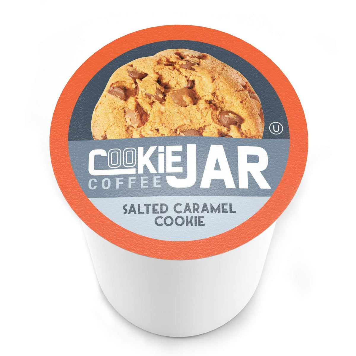 Cookie Jar Salted Caramel Coffee Pods for Keurig K-Cup, 40 Count – Smooth Caramel with a Hint of Salt
