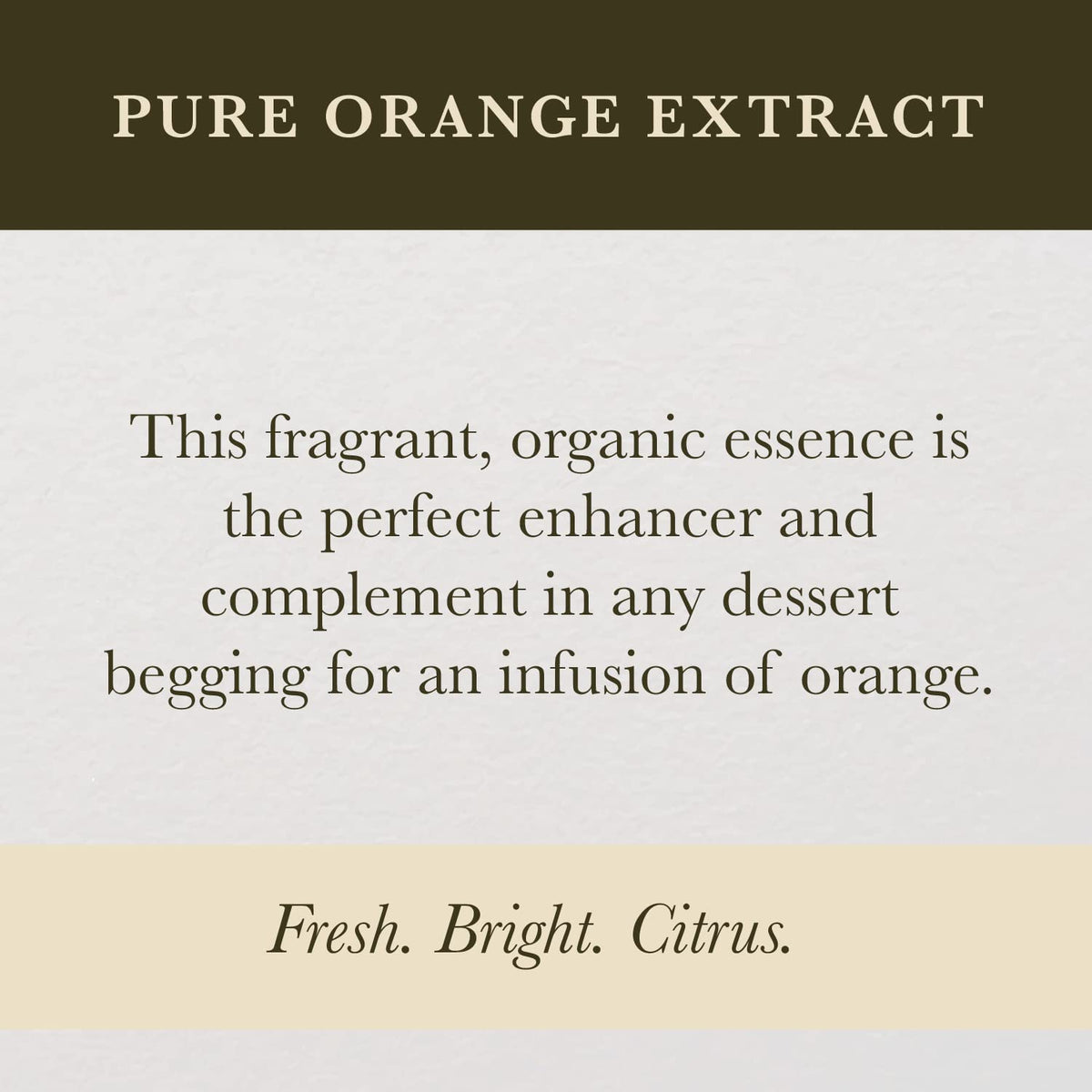 Cook's Pure Orange Extract from Florida Oranges | 8 oz for Ice Cream, Cakes, Breads, Cookies & Drinks