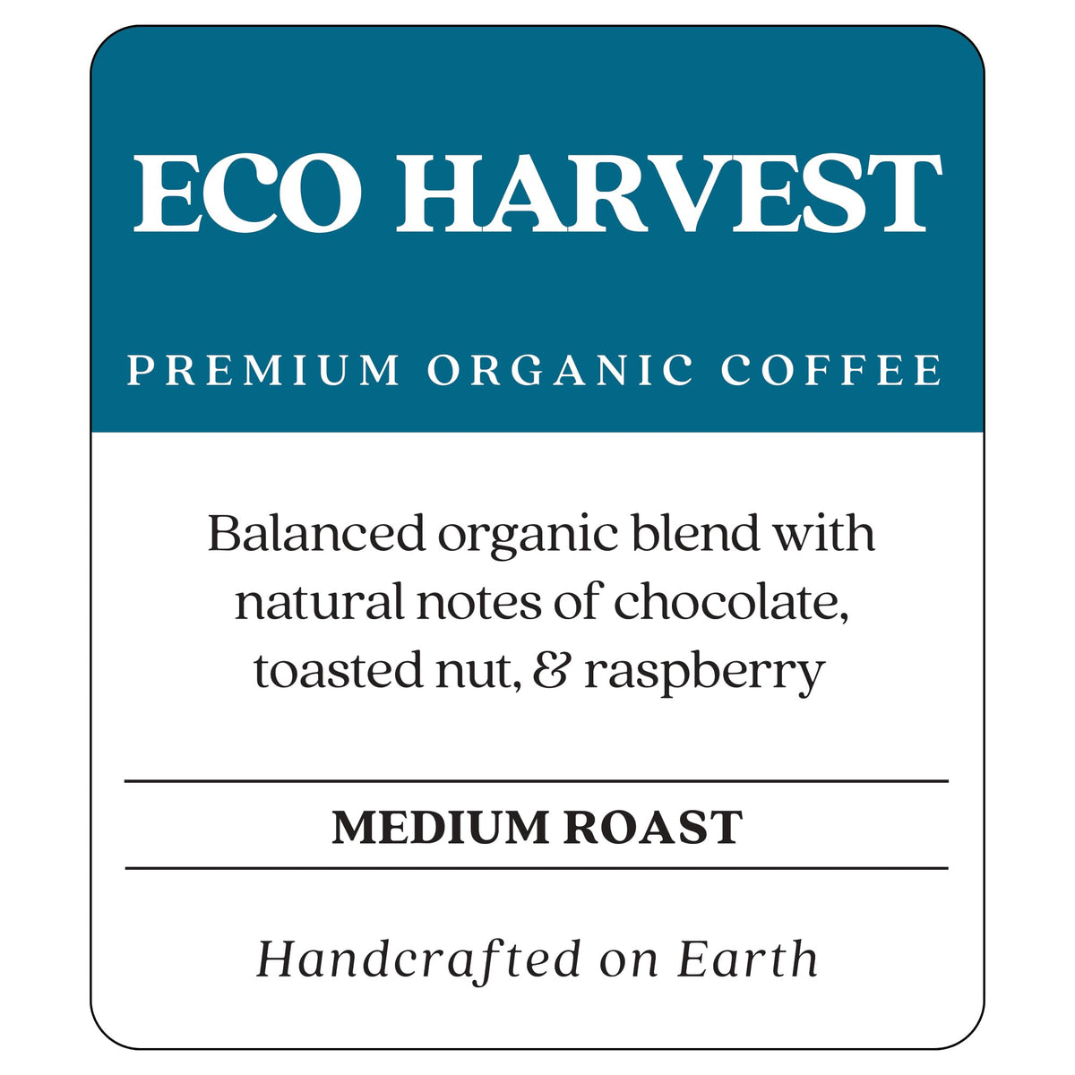 Copper Moon Medium Roast Whole Bean Coffee - Organic Eco Harvest, 2 lb