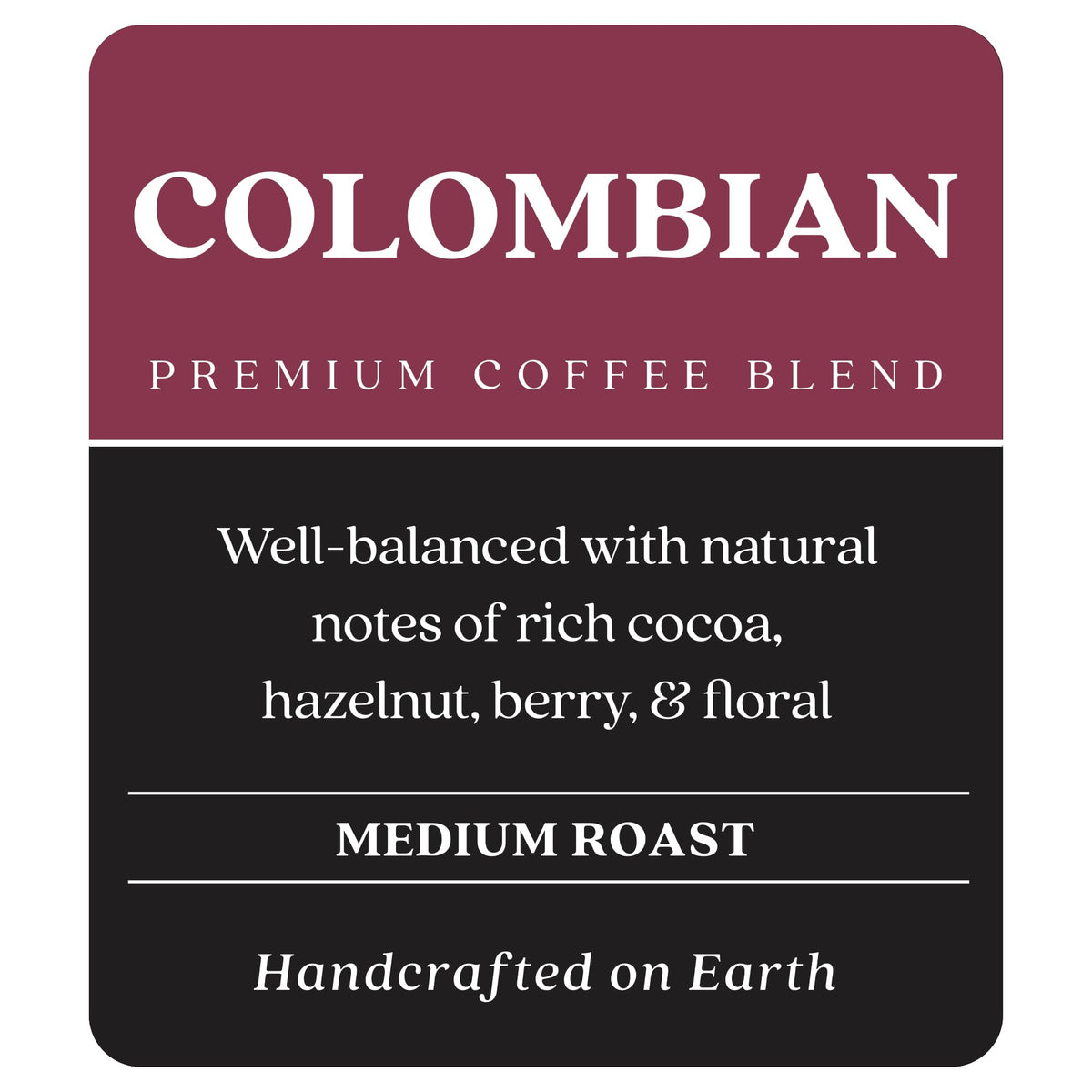 Copper Moon Medium Roast Colombian Coffee — Whole Bean 2 lb