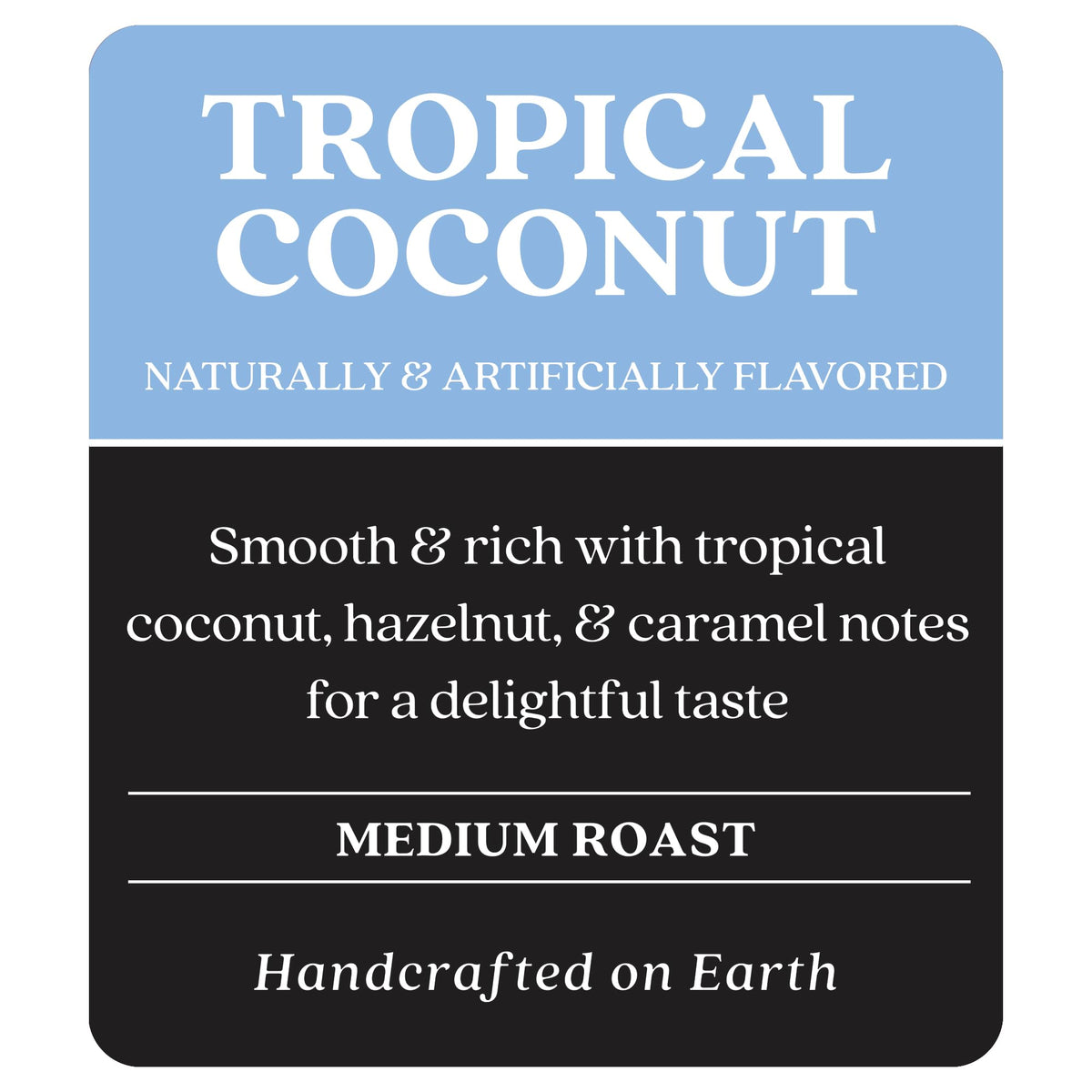 Copper Moon Tropical Coconut K-Cup Pods – Medium Roast, 12-Count Pack of 3