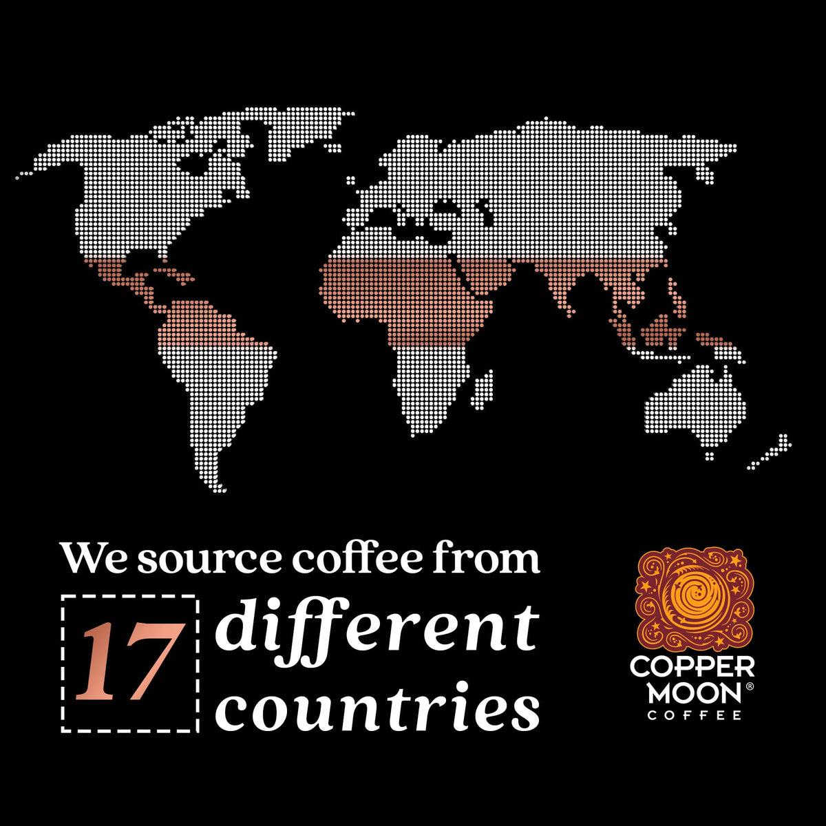 Copper Moon Dark Roast Whole Bean Coffee – Rainforest Reserve Organic Blend, 2 lb