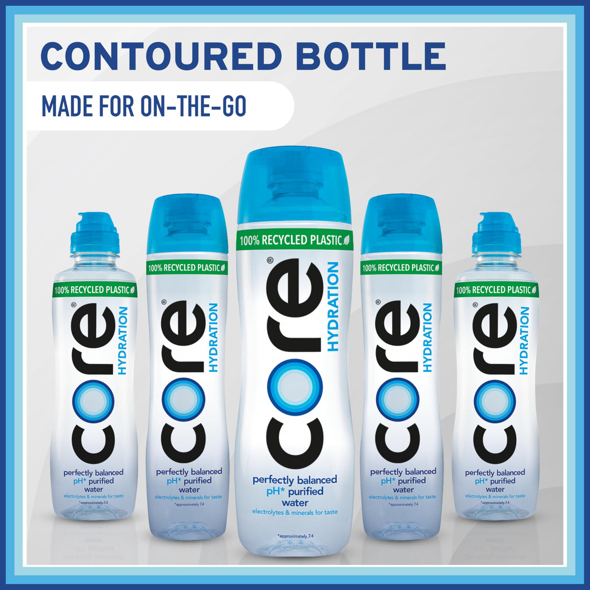 Core Hydration Perfectly Balanced Water - 0.5 L Bottles, 24 Count (4 Packs of 6)