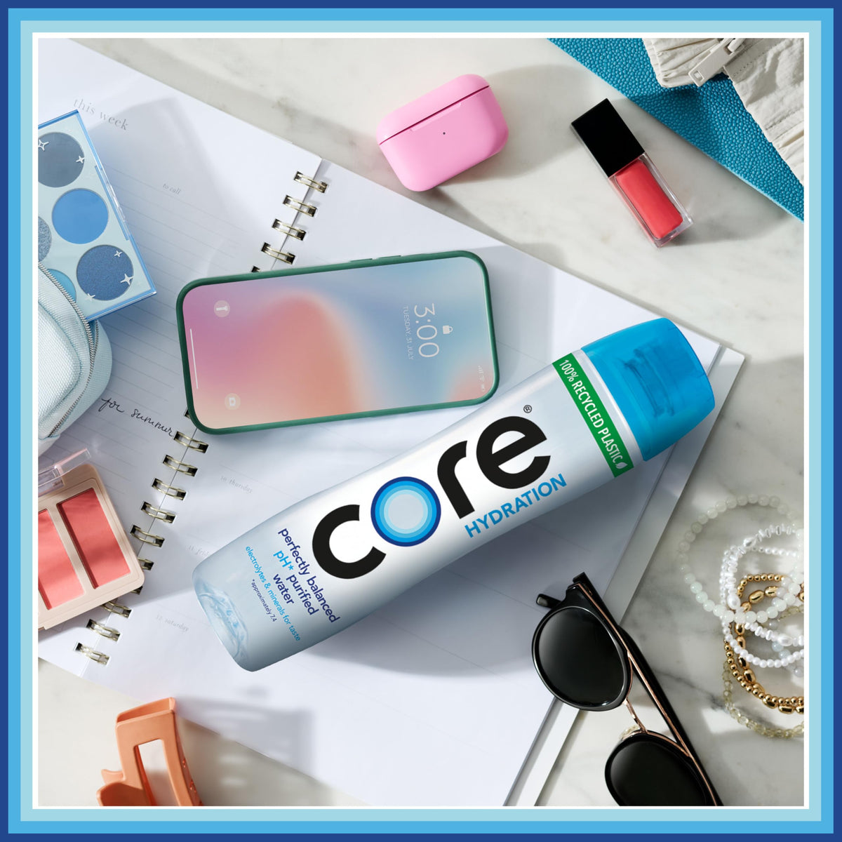 Core Hydration Perfectly Balanced Water - 0.5 L Bottles, 24 Count (4 Packs of 6)