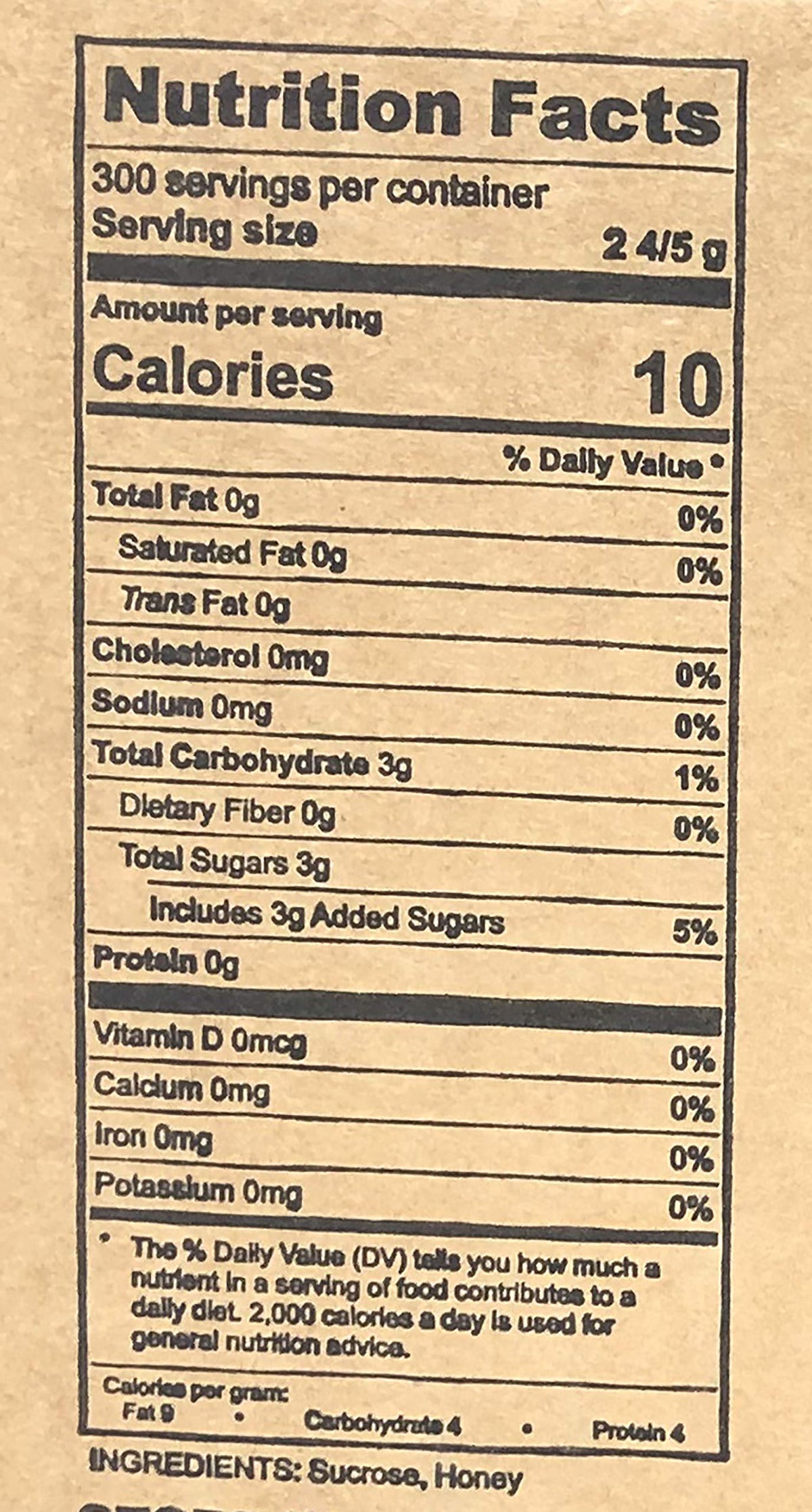 Corim Bee My Honey Pure Granulated Honey Packets – 300 Single-Serve Packets