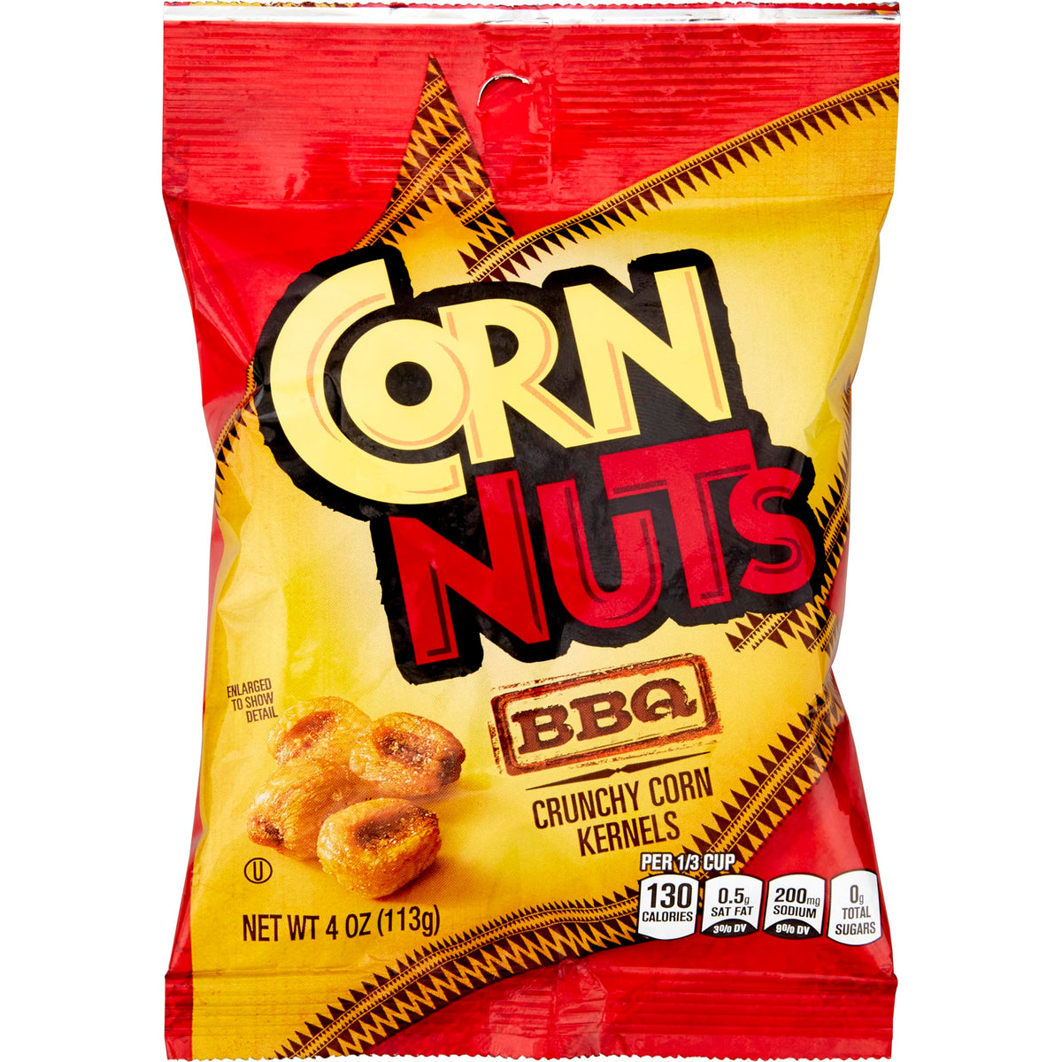 Corn Nuts BBQ Flavored Crunchy Corn Kernels – 4oz Pack, 12 Count