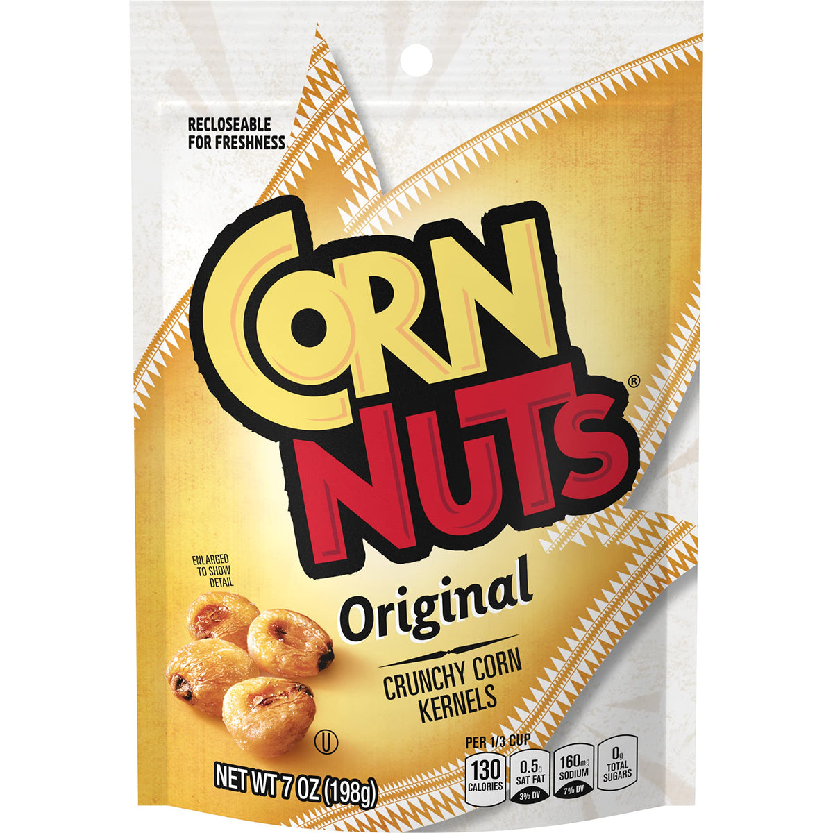 CORN NUTS Original Crunchy Corn Kernels – 7oz (Pack of 12)