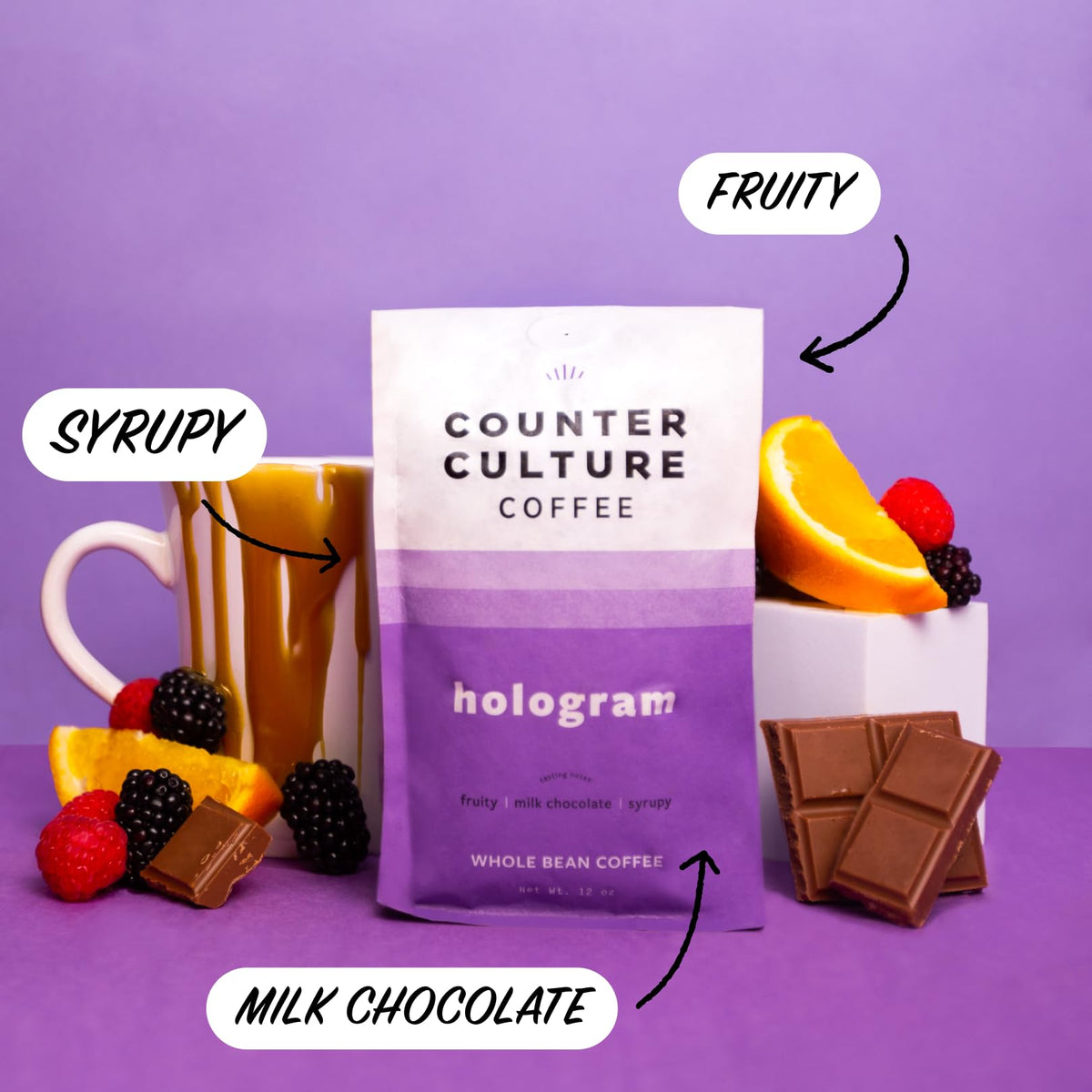Counter Culture Coffee - Whole Bean Multi-Pack: Big Trouble & Hologram (12oz Each)