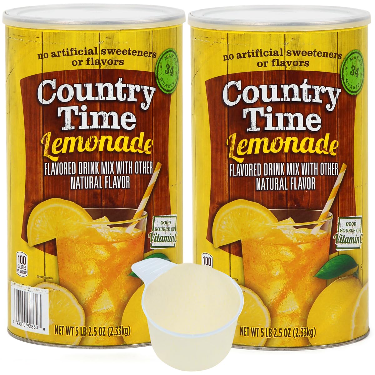 Powdered Lemonade Drink Mix – Country Time 2-Pack, 10.3 lb Total | SWEETSIDE CANDY CO.